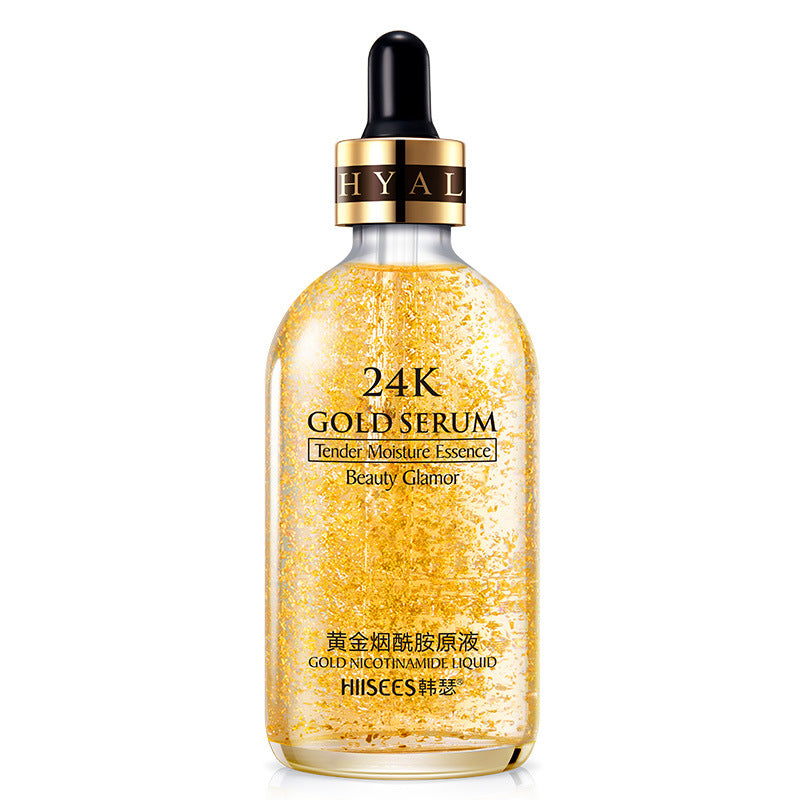 24K gold essence - Net Weight: 15ml, Color: Yellow