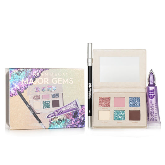 URBAN DECAY - Stoned Vibes Major Gems Set: (1x Mini Eyeshadow Palette + 1x Eye Pencil + 1x Eyeshadow Primer) 389510 3pcs