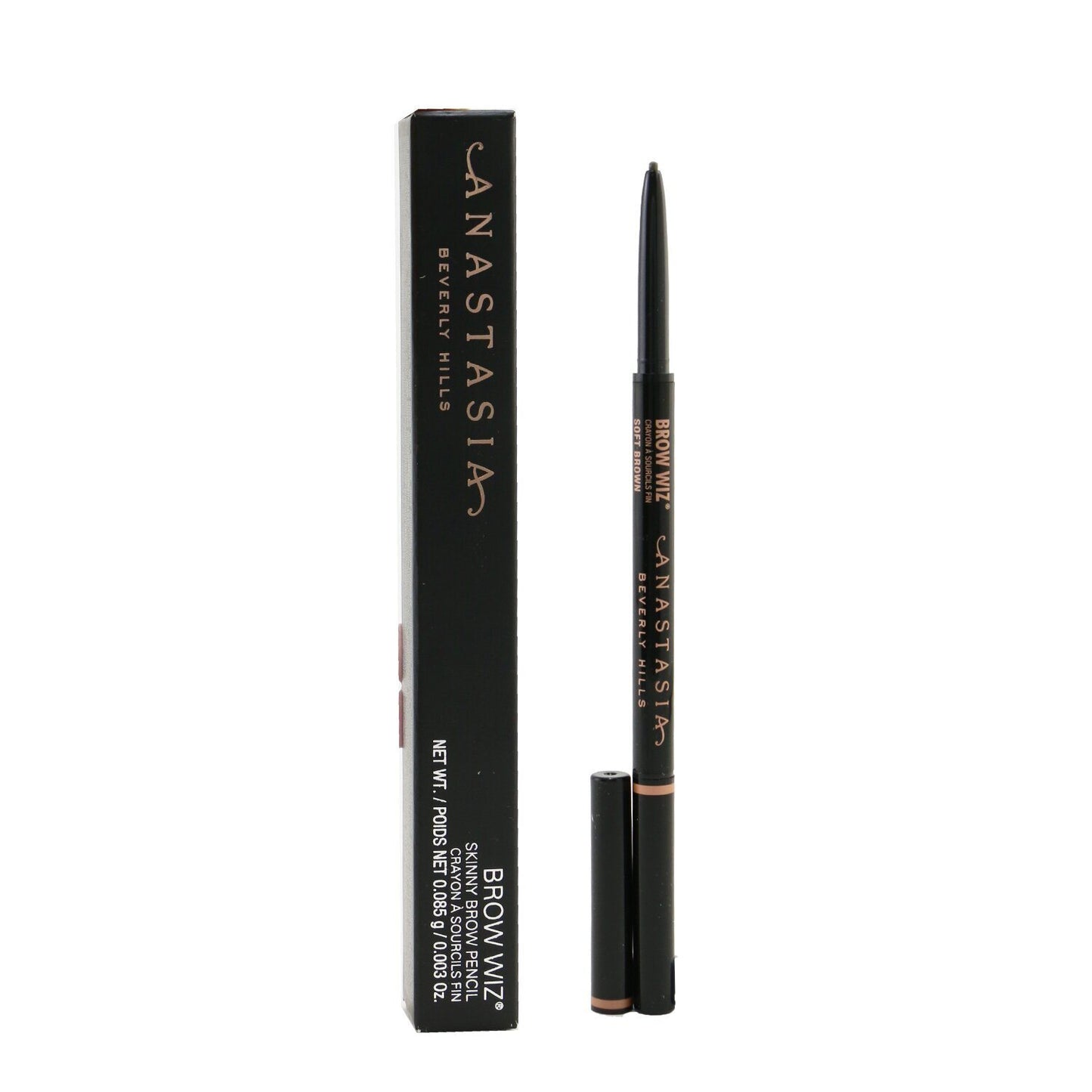 ANASTASIA BEVERLY HILLS - Brow Wiz Skinny Brow Pencil - # Soft Brown 86007 0.085g/0.003oz