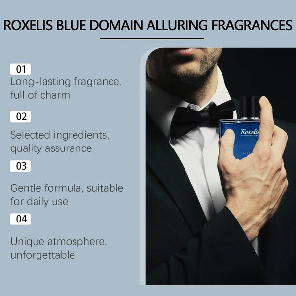 Roxelis Mens Cologne Fragrances Spray Sandalwood Perfume